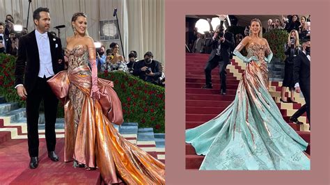 versace blake lively|blake lively color changing dress.